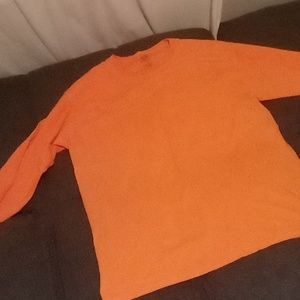 Fruit of the Loom shirt, Large, Orange